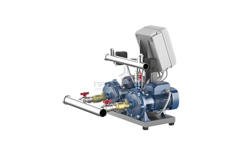 Насосная станция Pedrollo COMBIPRESS CB2-2CPm 25/14B - 2x1.1кВт(1x230 В,Qmax 200л/мин,Hmax 52м)