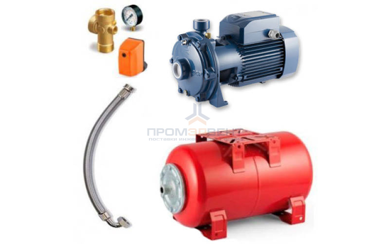 Насосная станция Pedrollo HYDROFRESH 2Cpm 25/16C-50 CL - 1,10 кВт (Qmax 120 л/мин, 1x230В, с/х)