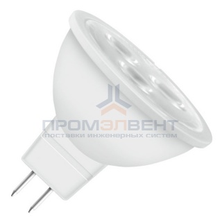 Лампа светодиодная Osram LED ST MR16 50 4,2W/830 110° 220V 350lm GU5.3