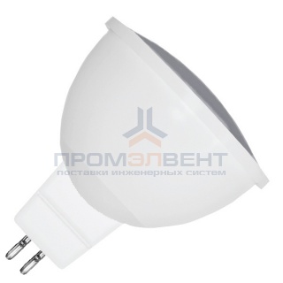 Лампа светодиодная FL-LED MR16 5.5W 2700K 12V GU5.3 510Lm d50x56mm