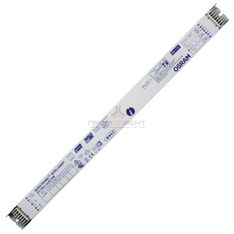 ЭПРА Osram QTi DALI 2x58 DIM диммируемый для люминесцентных ламп T8