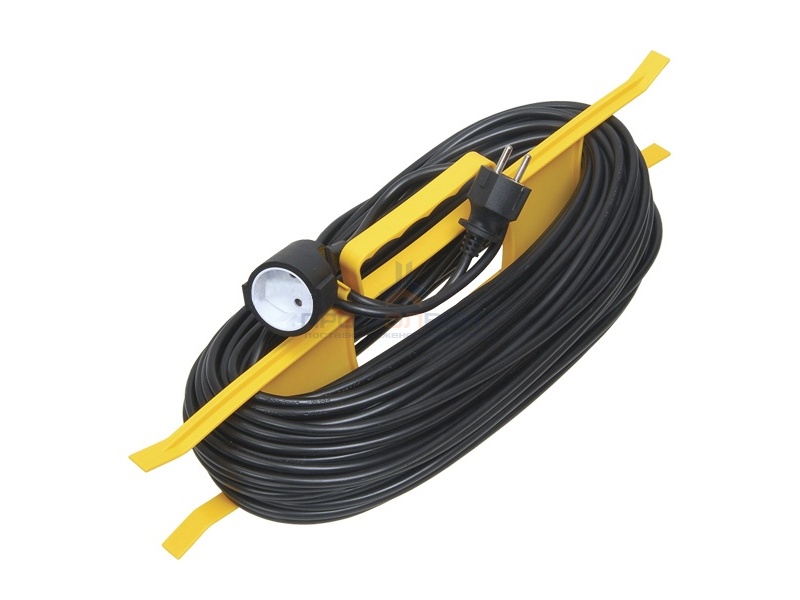 Удлинитель на рамке УР30 1 розетка 2Р/30метров 2х0,75 мм2 ИЭК