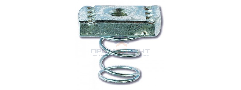 Гайка для подвешивания профиля (с удлиненной пружиной) М12х40
