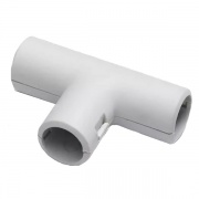 Тройник разборный для труб ПВХ d20мм [уп. 50шт]