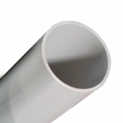 Труба ПВХ жёсткая гладкая д.32мм, тяжёлая, цвет серый [2м/шт, уп.20м]