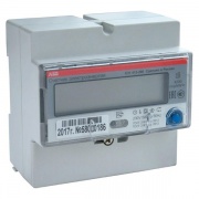 Электросчетчик ABB E31 412-200  5-80А 1-фазный, 4-тарифный, класс точности 1, RS-485